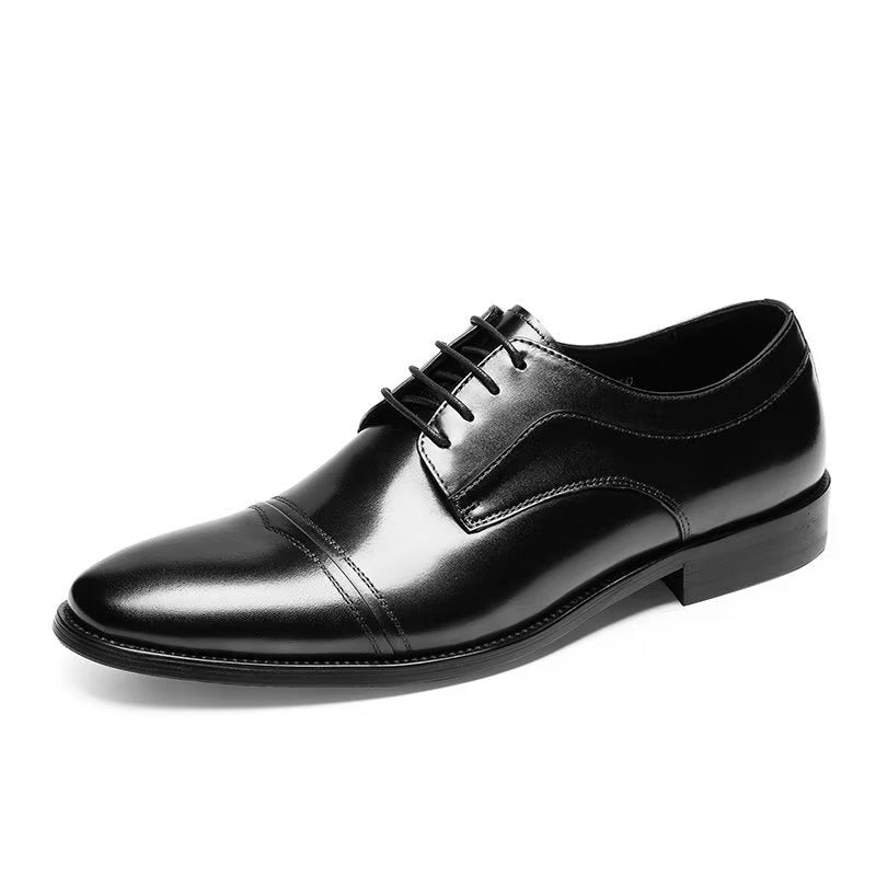 Ανδρικά Επίσημα Παπούτσια Chic Derbies Φόρεμα - Μαύρο 