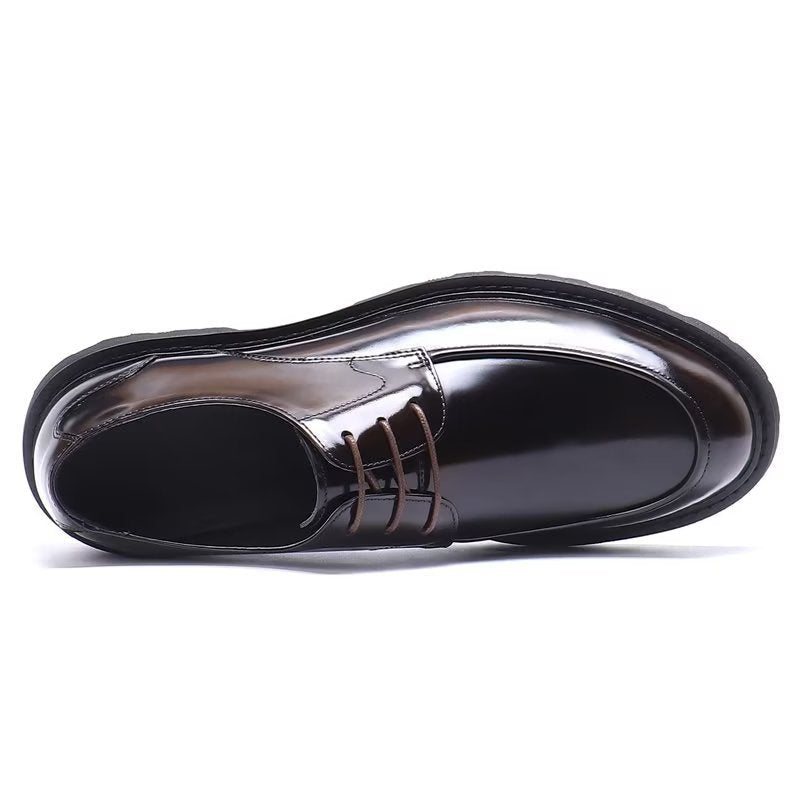 Ανδρικά Επίσημα Παπούτσια Lace-up Derbies Dress - Καφέ
