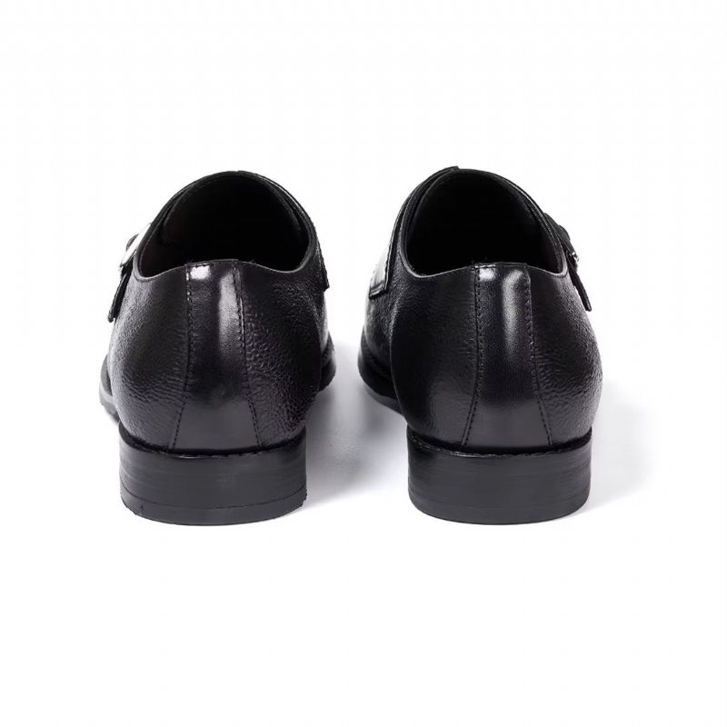 Ανδρικά Επίσημα Παπούτσια Δερμάτινα Executive Slip-on - Μαύρο