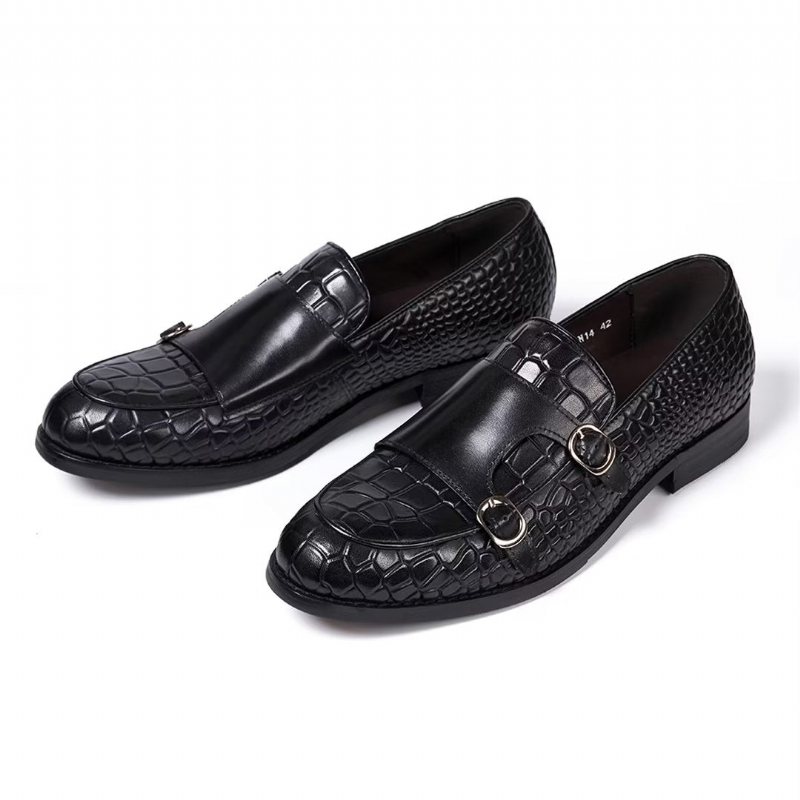 Ανδρικά Επίσημα Παπούτσια Εκλεπτυσμένη Elegance Slip-on Loafers - Μαύρο 