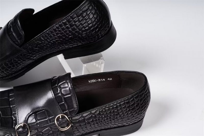 Ανδρικά Επίσημα Παπούτσια Εκλεπτυσμένη Elegance Slip-on Loafers - Μαύρο 