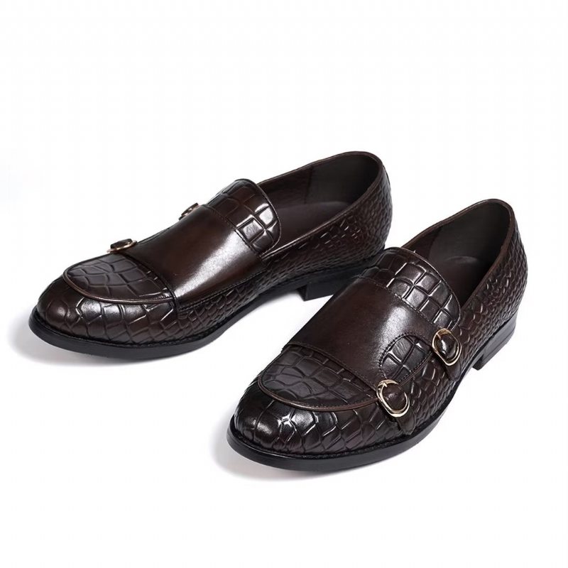 Ανδρικά Επίσημα Παπούτσια Εκλεπτυσμένη Elegance Slip-on Loafers - Καφές