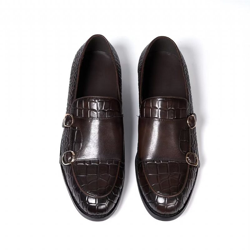 Ανδρικά Επίσημα Παπούτσια Εκλεπτυσμένη Elegance Slip-on Loafers - Καφές