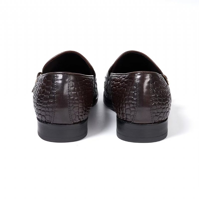 Ανδρικά Επίσημα Παπούτσια Εκλεπτυσμένη Elegance Slip-on Loafers - Καφές