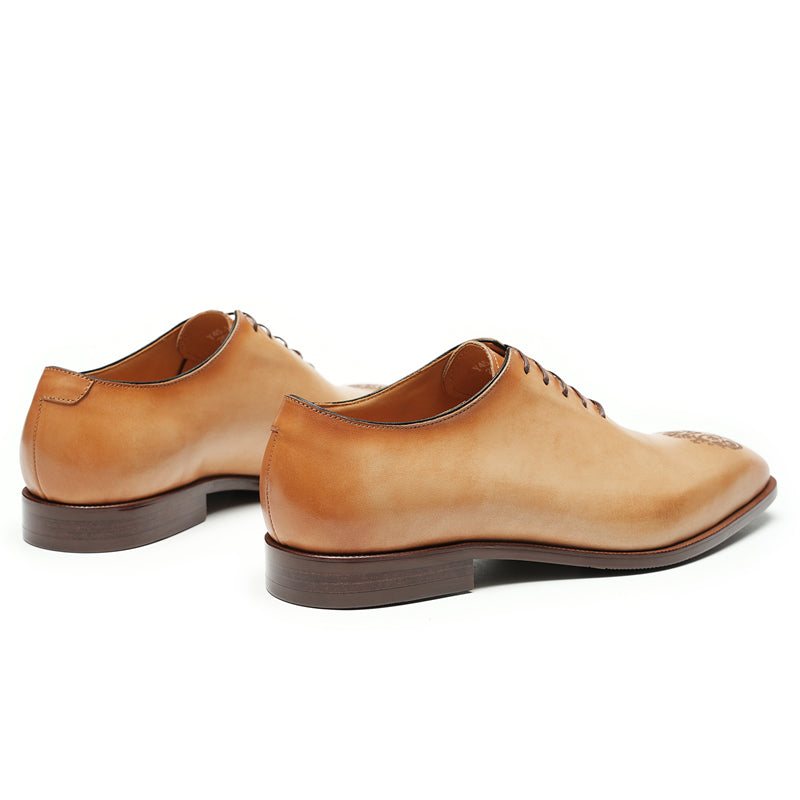 Ανδρικά Επίσημα Παπούτσια Πλούσια Νυφικά Loafers Από Δέρμα Κροκόδειλου - Καφέ