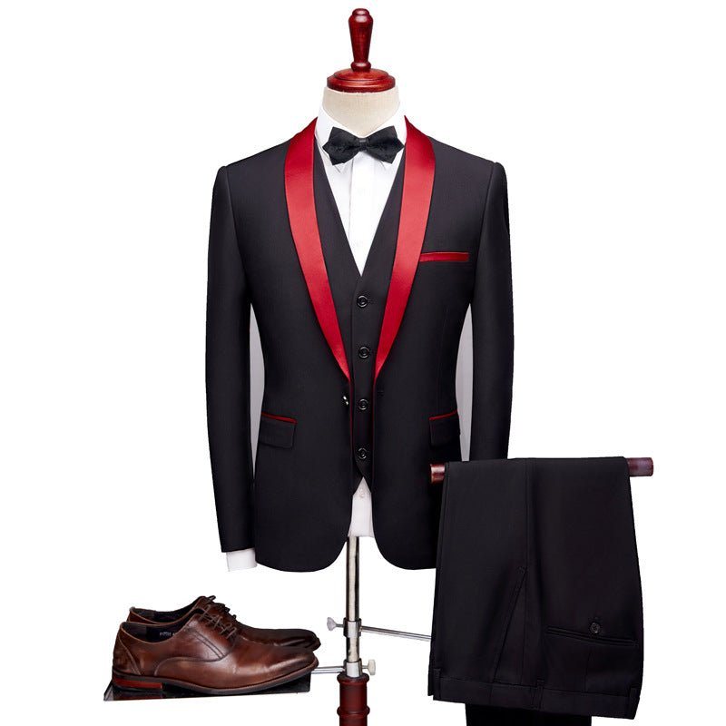 Ανδρικά Κοστούμια Exotic Skinny Suit - Μαύρο