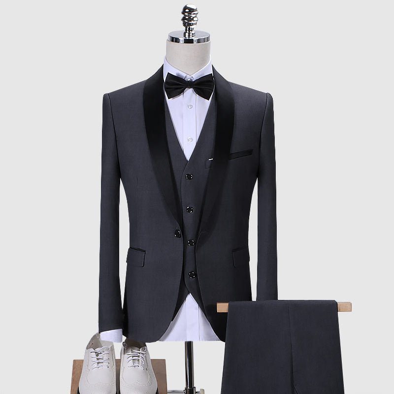 Ανδρικά Κοστούμια Exotic Skinny Suit - Γκρι