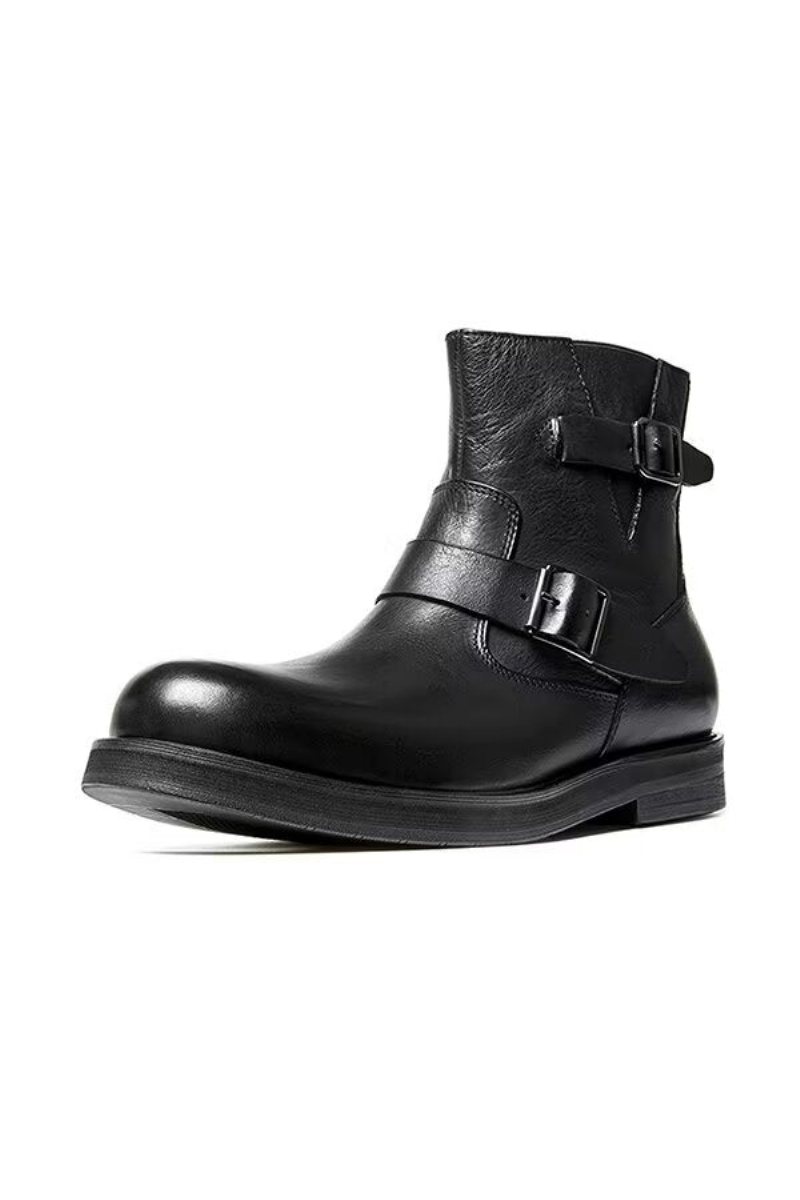Ανδρικά Μποτάκια Δερμάτινα Slip-on Boots