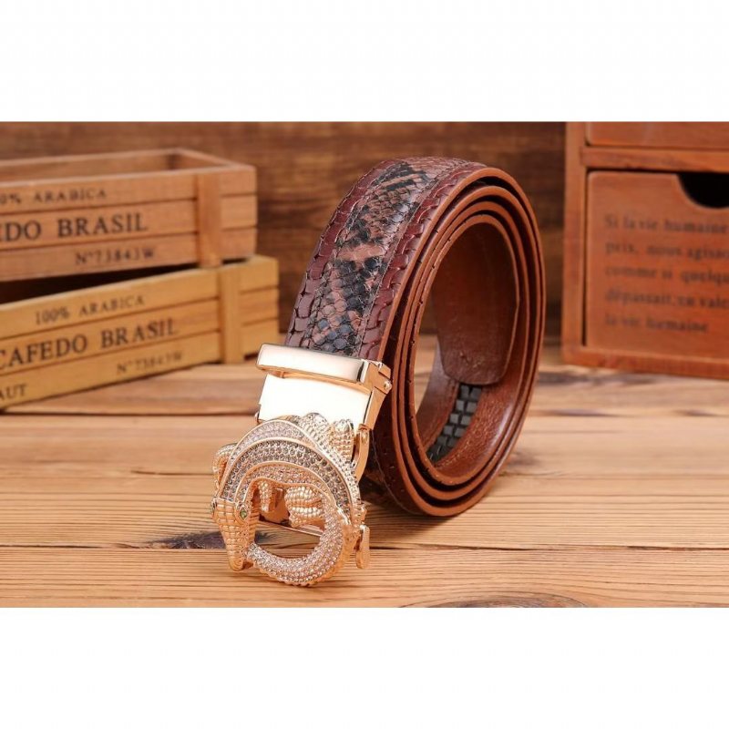Ανδρικές Ζώνες Πολυτέλεια Serpent Automatic Belt - Καφέ