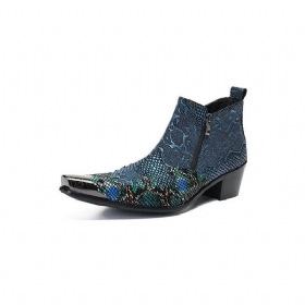 Ανδρικές Μπότες Exotic Charm Γνήσιο Δέρμα Flashy Dress Boots