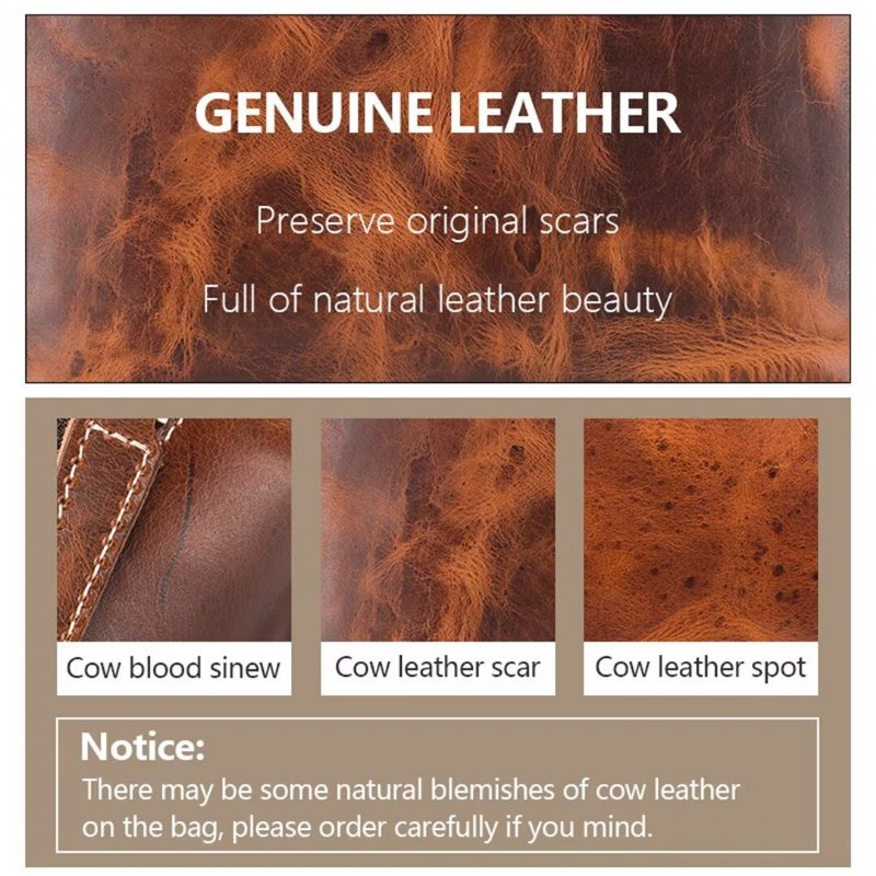 Ανδρικές Τσάντες Ώμου Aristocrat Urban Leather Portfolio - Καφέ 