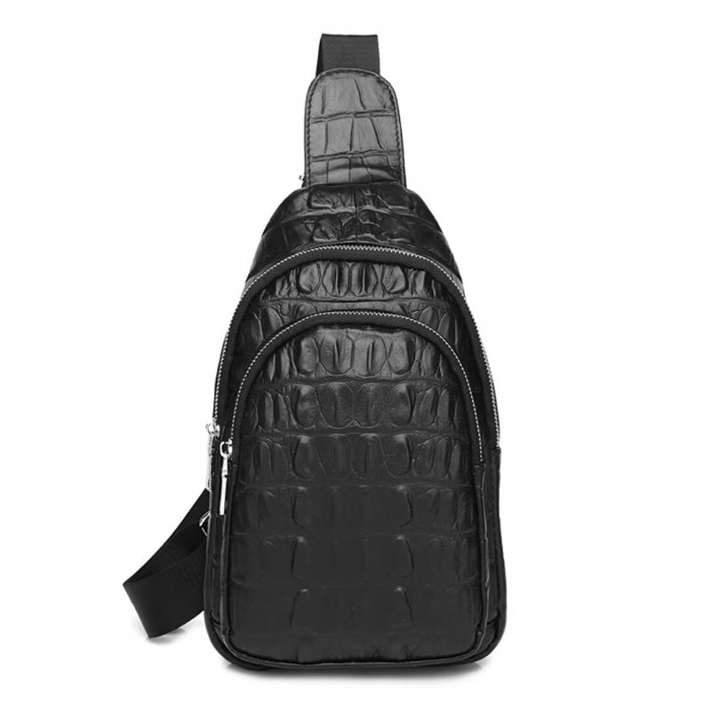 Ανδρικές Τσάντες Ώμου Chic Urban Leather Tote - Μαύρος