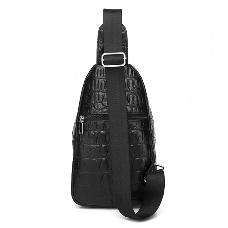 Ανδρικές Τσάντες Ώμου Chic Urban Leather Tote - Μαύρος